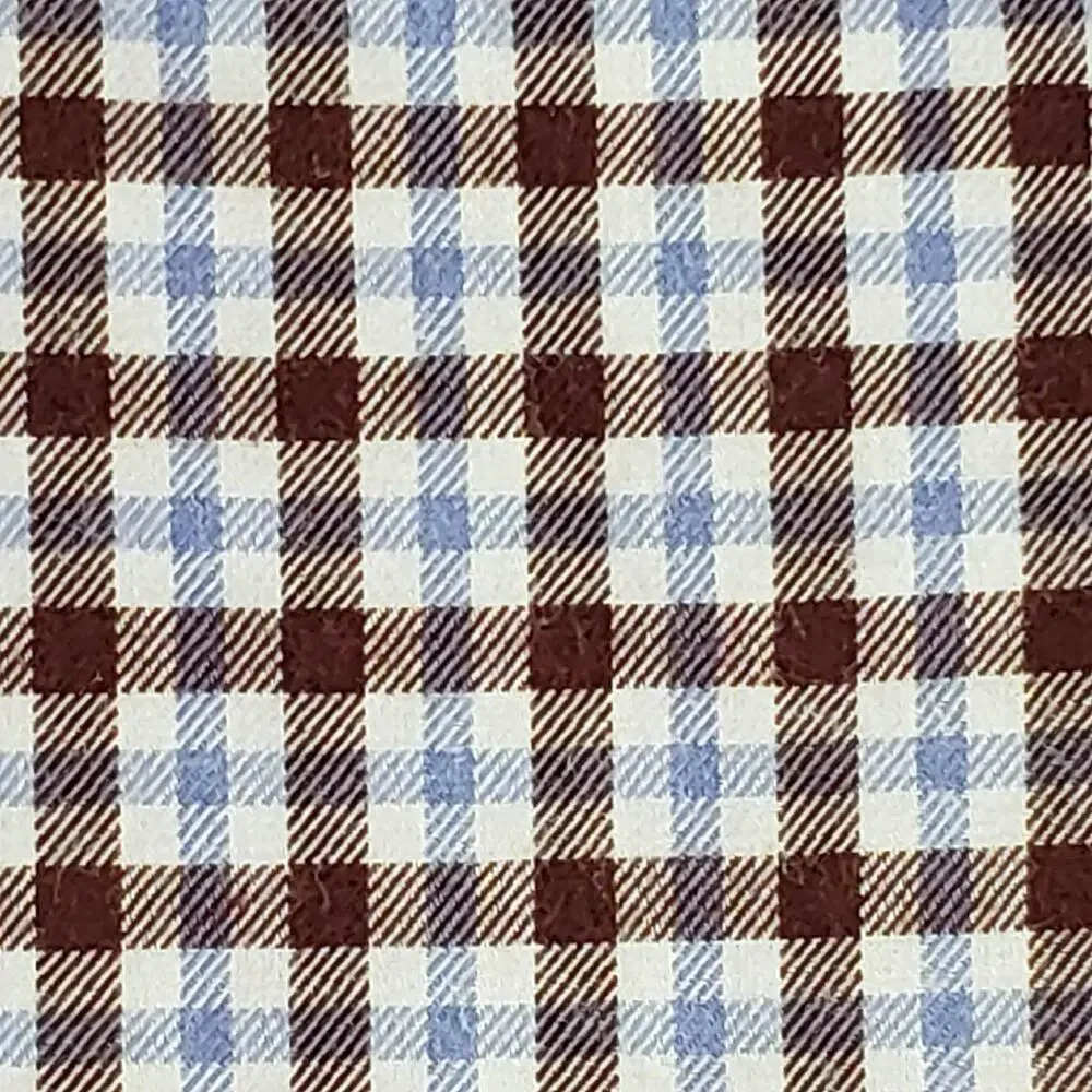 Polo Ralph Lauren Oxford Shirt Mens Size XL Plaid Brown Blue LS Button Down